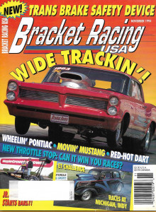 BRACKET RACING USA 1994 NOV - '63 CATALINA, IOWA DAT, ROBERT SNOW